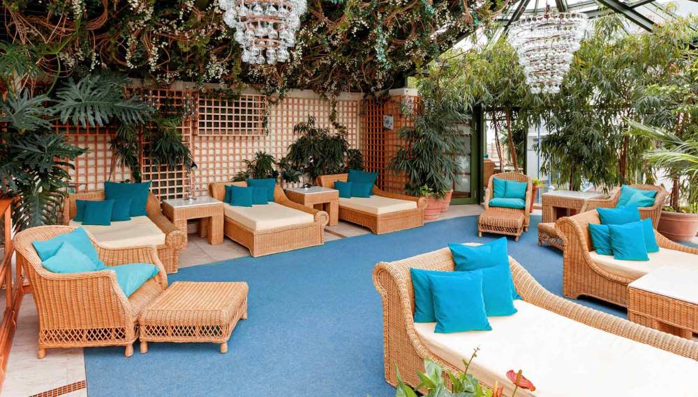 Ruheraum im Hotel Kaiserhof Heringsdorf auf Usedom.